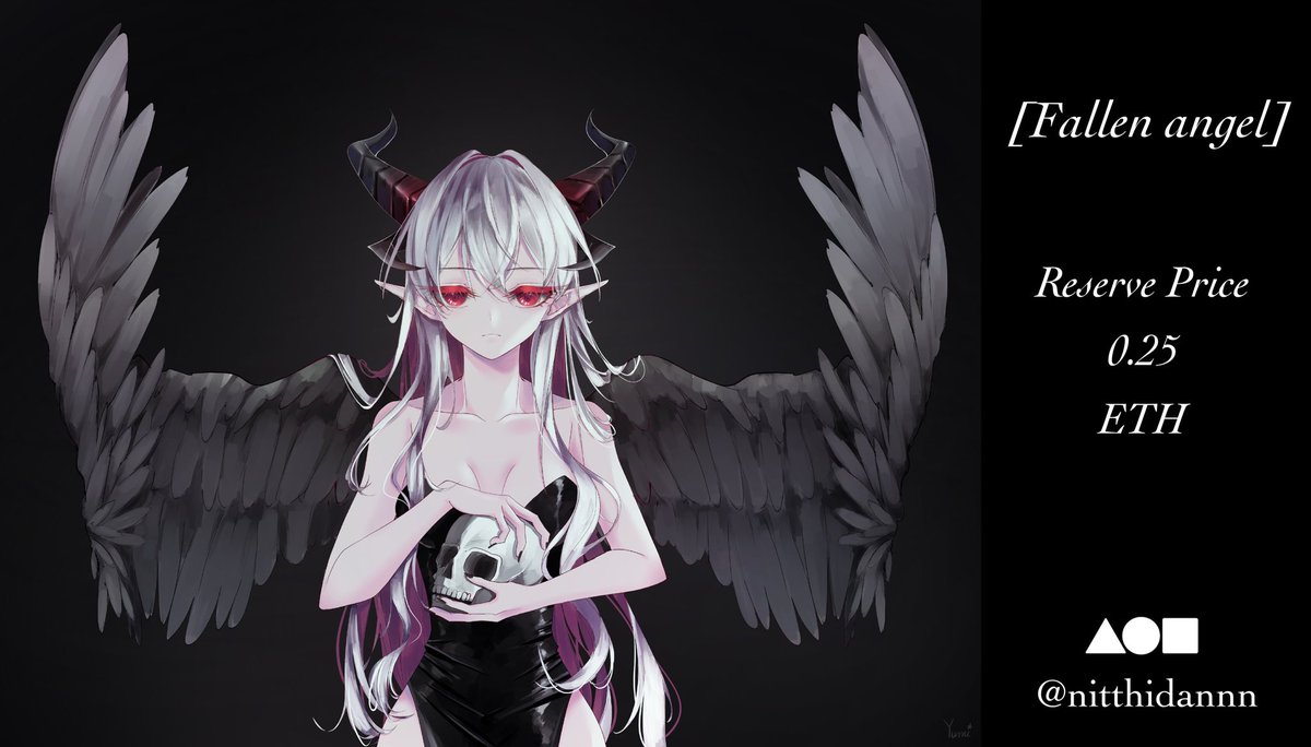 Nitthidannn's tweet photo. Listed!

[Fallen angel]

Check this work
https://t.co/0ZwoRYYLAs

#nft #nftcollector #NFTCommunity #nftcollectors #nftthailland #NFTartist #FoundationNFT https://t.co/G8YhjOEVf6