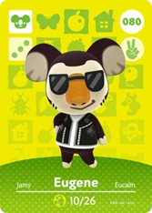 cantseeOTD's tweet photo. today's bonus character who can't fucking see is eugene from animal crossing!
eugene is a koala who covers his eyes with cool shades. without them, he has tiny dot eyes.
while he's not a spooky character, it is his birthday! and i couldn't just ignore him because he's that cool. https://t.co/QTvBKcfshp