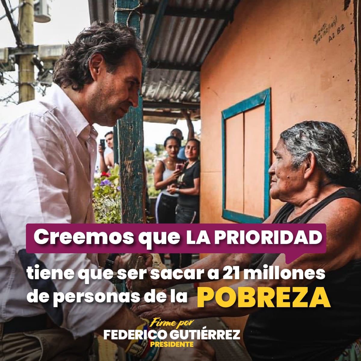 Dale 💙 o 🔁 si también CREES. #FedericoPresidente