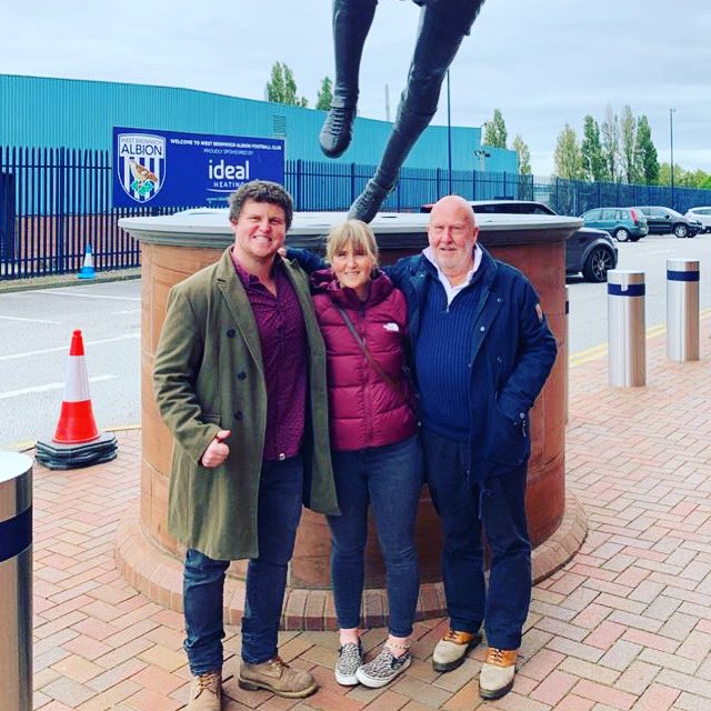 JennyRolfe's tweet photo. Day out with the lads…. @WBA ⚽️ https://t.co/hnGL1qTq7V
