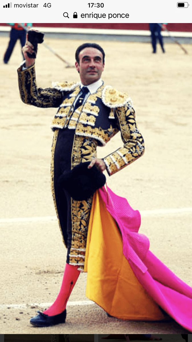 Hoy quiero decirles que a nadie se le olvide quien ha sido y es un figuron maximo del toreo D.<a href="/EPonceOficial/">Enrique Ponce</a> Ojalá lo volvamos a ver pronto en una plaza de toros.