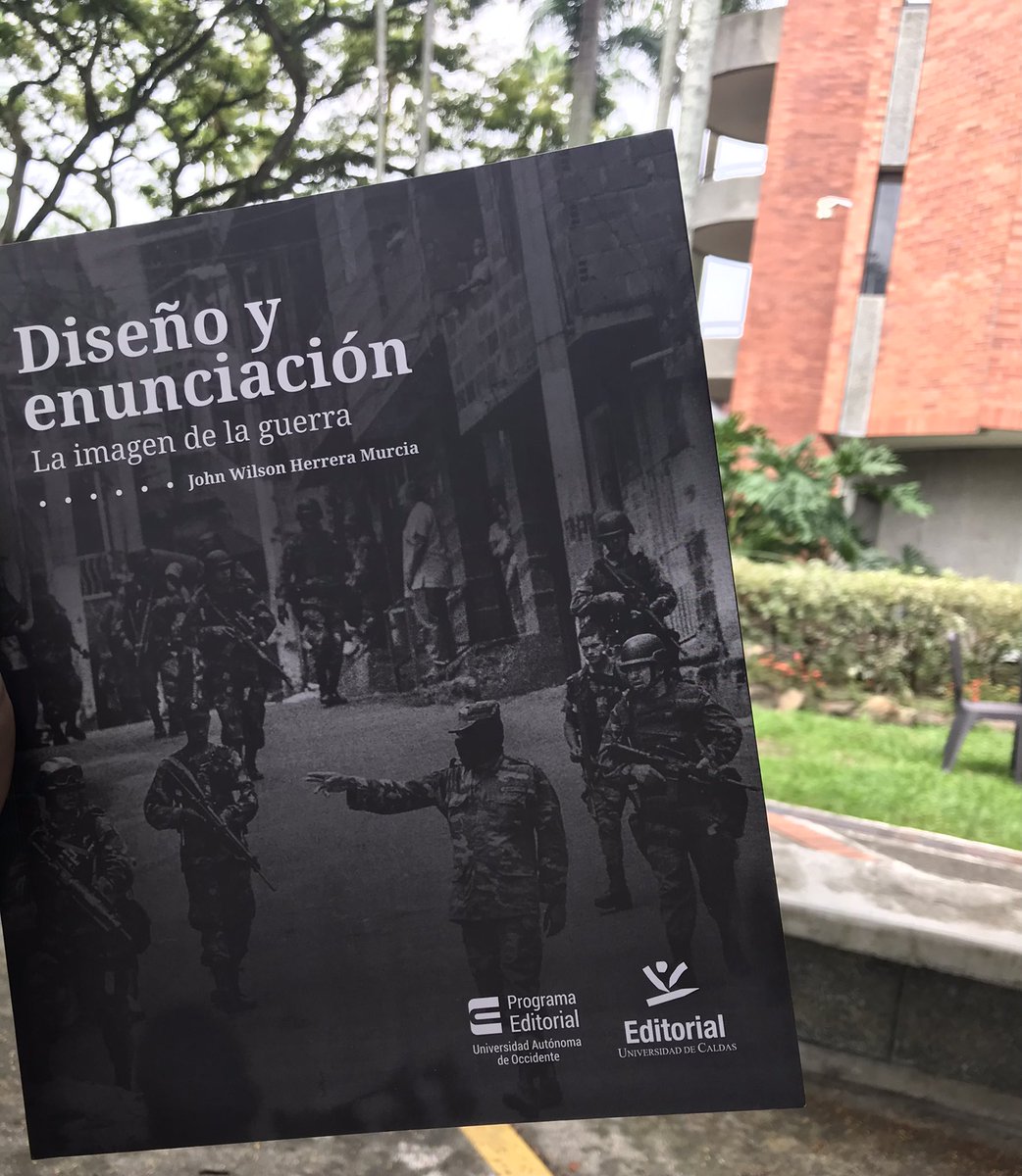 JoseJulianSQ's tweet photo. No quería espera para conocer ‘Diseño y enunciación la imagen de la guerra’. Novedad @lauao y @Editorial_UdeC desde hoy en @CaliFeriaLibro #FilCali2021 #ProgramaEditorialUAO https://t.co/rMyotzJkDl