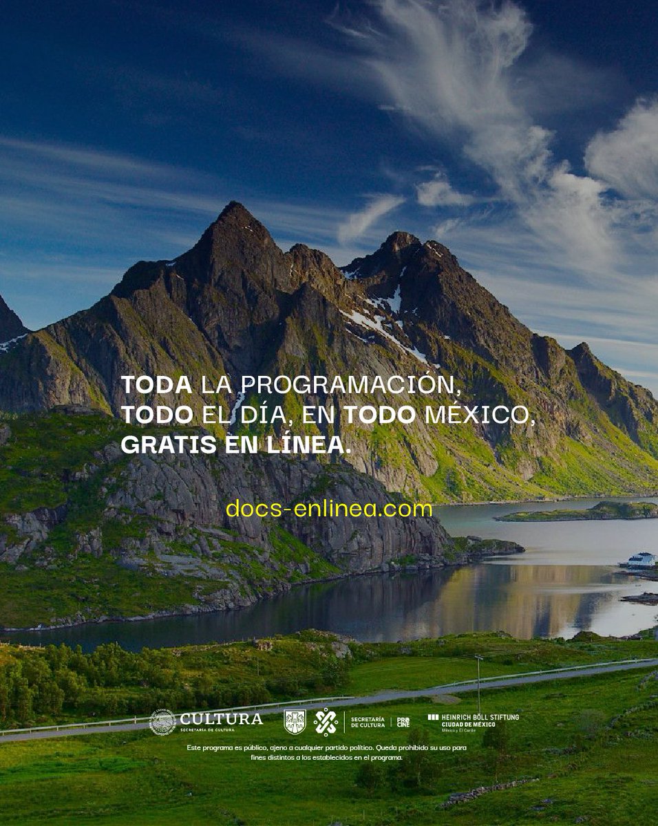DocsMX's tweet photo. ¡Hoy es sábado de DocsMX!
Hoy es el penúltimo día que tendrás para disfrutar de la increíble selección de documentales que hay para ti en este #16DocsMX a partir de las 16:00 horas.
¡Te esperamos!
Consulta la programación por día aquí: https://t.co/C8us4PuVoA https://t.co/phbU920MgE