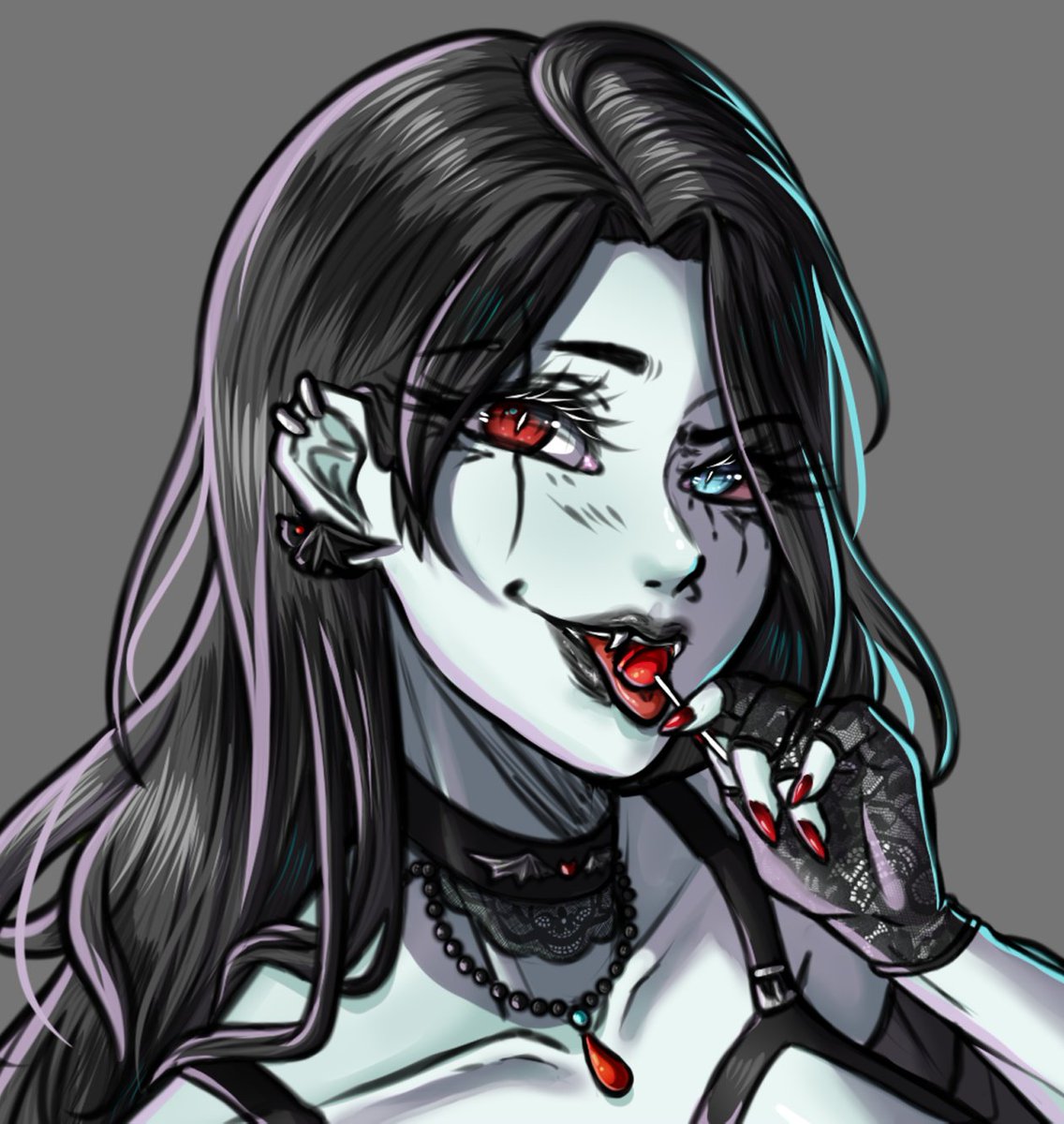 KiumiiUU's tweet photo. Vampire~

#Halloween #vampire #drawing https://t.co/GroMbevi0H