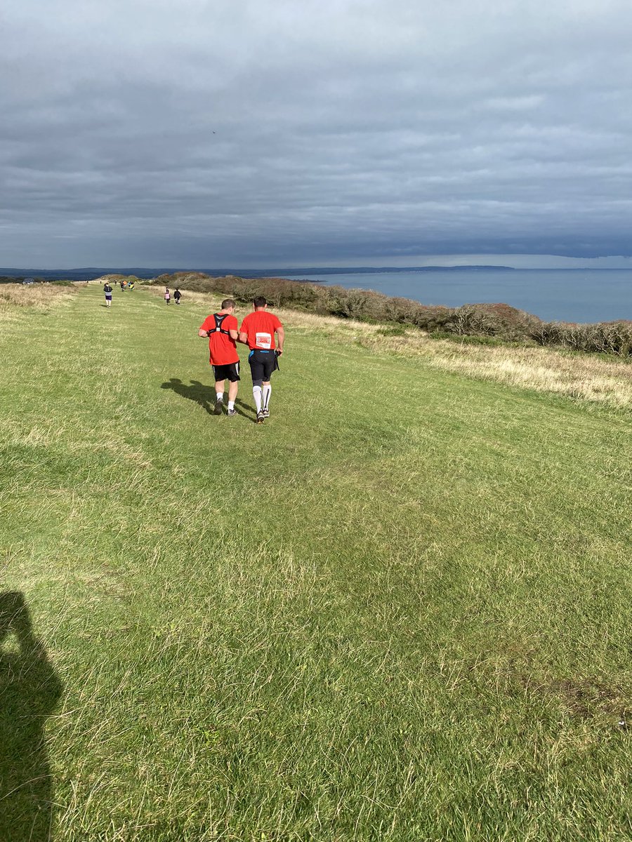 Lizlew15's tweet photo. Well done to all who completed the Beachy Head Marathon today., what a brutal course! Enjoyed supporting all especially those running Ruby’s Run for the rocking horse appeal.#BeachyHeadMarathon #rockinghorseappeal #rubysrun https://t.co/DTxdB5xuSX