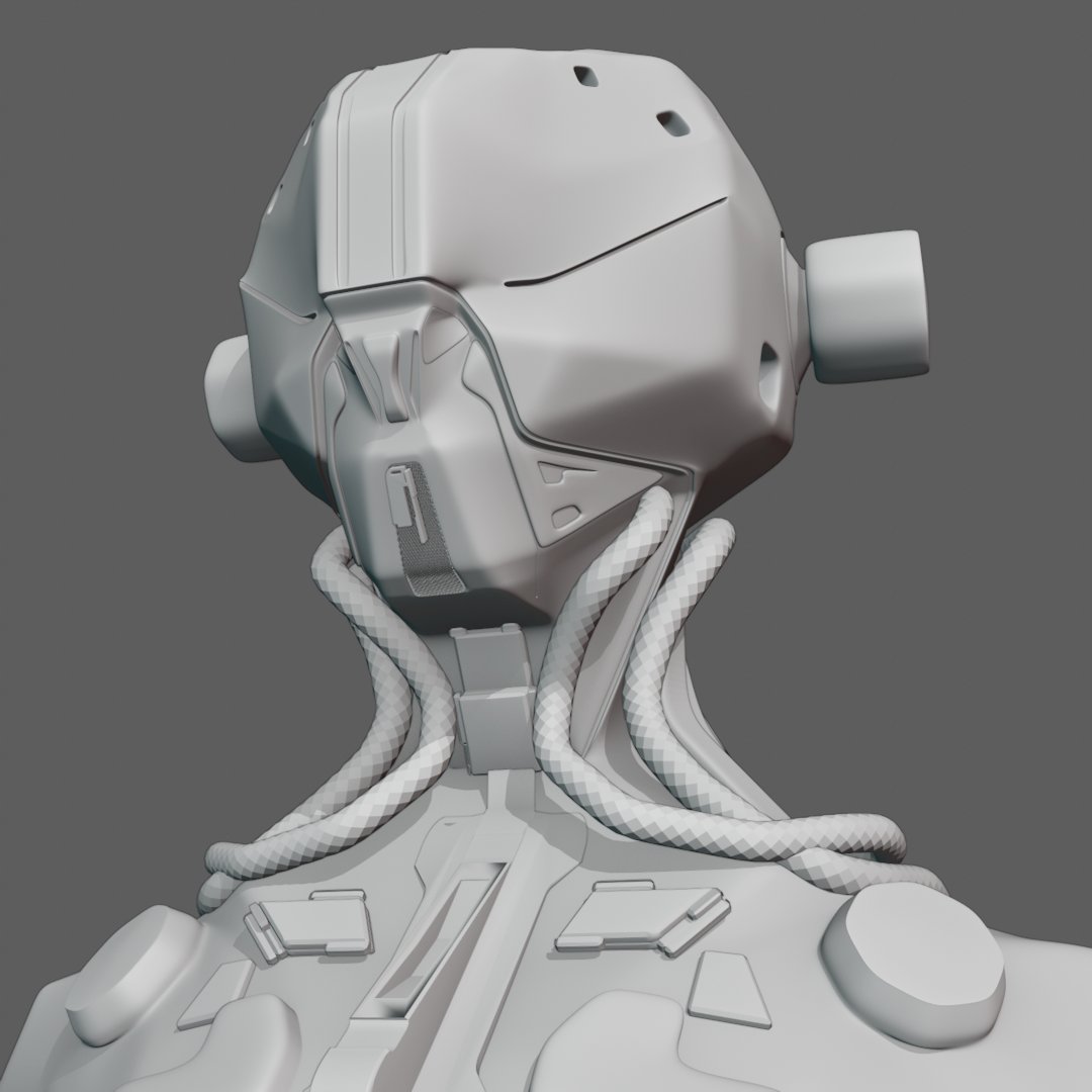 ste_mchugh's tweet image. S-dm\\19 
Concept render// quick mech 3d sketch
#robotconcept #robot #3dmodeling #3dart #scifi #scifiart #future #3d #robot_concept #characterdesign #conceptdesign #hardsurface #hardsurfacemodeling #cyberpunk #3dconcept #wip #b3d #hops