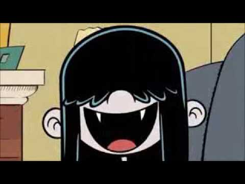 it's spooky week! today's character who can't fucking see is lucy loud from the loud house!
the 7th child of the loud family with an interest in occultism, vampires, and all things spooky. because of her long bangs, her eyes are never visible.

(requested by <a href="/EastAsianOTD/">East Asian Characters Daily (of Western Media)</a>)