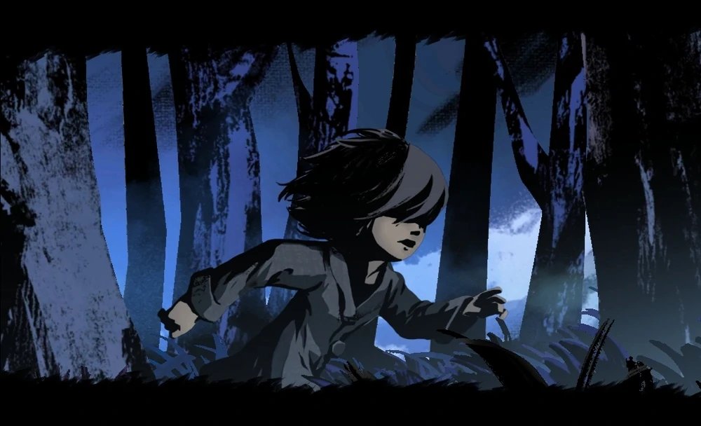 happy halloween! today's only character who can't fucking see is six from little nightmares!
the hood of six's yellow raincoat usually covers her eyes. and when she's without her raincoat, her long bangs also cover her eyes.