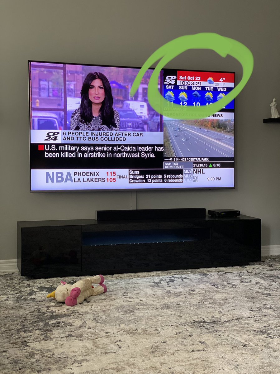 dibirch's tweet photo. @CP24 the time is wrong btw https://t.co/MTaj9jePbX