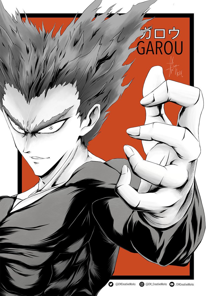 emcreativeworks's tweet photo. One-Punch Man Portrait Series: #2 #Garou

#drawing #digitalart #saitama #onepunchman #opm #anime #manga #genos #サイタマ #ワンパンマン #ジェノス #jenosu #garou #suiryu #artist #art #procreate #fanart #digitalillustration https://t.co/tSFyUTXsY3