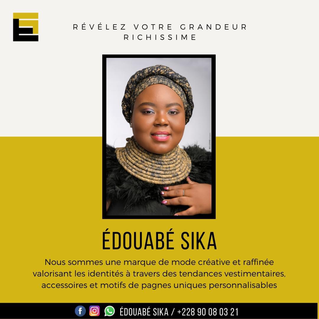 sika_edoh's tweet photo. *Hello mes sikoush !*😍😍😍
Belle journée n’est ce pas !?

Appréciez la *GANRASKA*
Ils vous diront: *O_tovo* 😌

#EDOUABE_SIKA
#Révélez_votre_grandeur_richissime https://t.co/hc8hzk1y3s