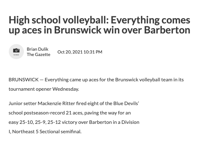 An absolutely amazing athlete showing up when it matters most⭐️🎟 <a href="/MackenzieRitter/">mackenzie ritter</a> is an unbelievable talent and has such a high volleyball IQ. Keep climbing and smashing records 🏅