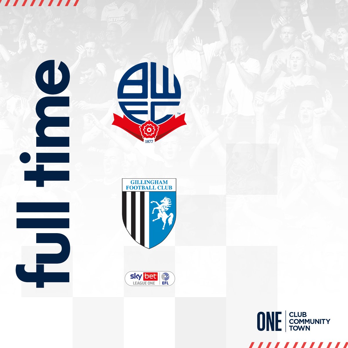 OfficialBWFC's tweet photo. It's all over. Great fightback from Wanderers to come back from 2-0 and secure a richly deserved point with a great show of fighting spirit. Late goals from @dapo_afolayan and Kieran Lee and superb backing from the fans.

⚪️ 2-2🔴 [FT] #BWFC 🐘🏰 https://t.co/x6oqu6GMlo