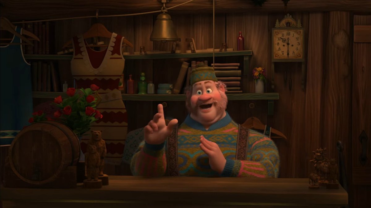Frozen_Iduna's tweet photo. There are quite a few changes to Oaken's shop within those 10 minutes 😄
#OnceUponASnowman #Frozen https://t.co/zxRvC4YmMZ