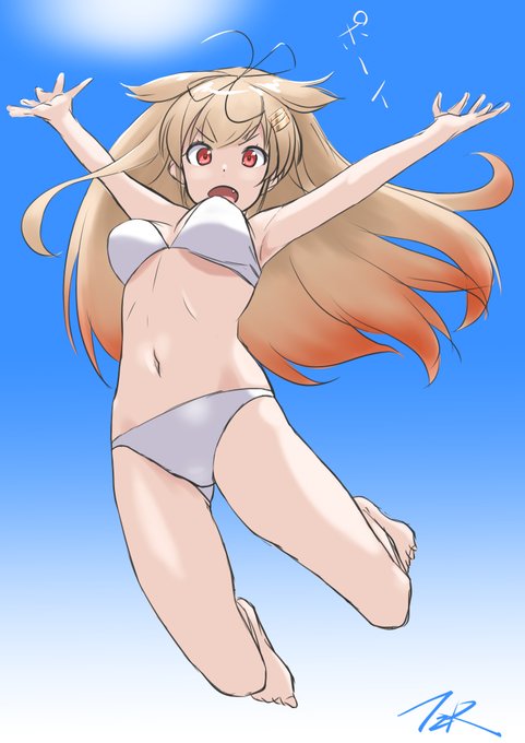 #このタグを見た人は一番えっちな白露型を貼るぽいぽい 