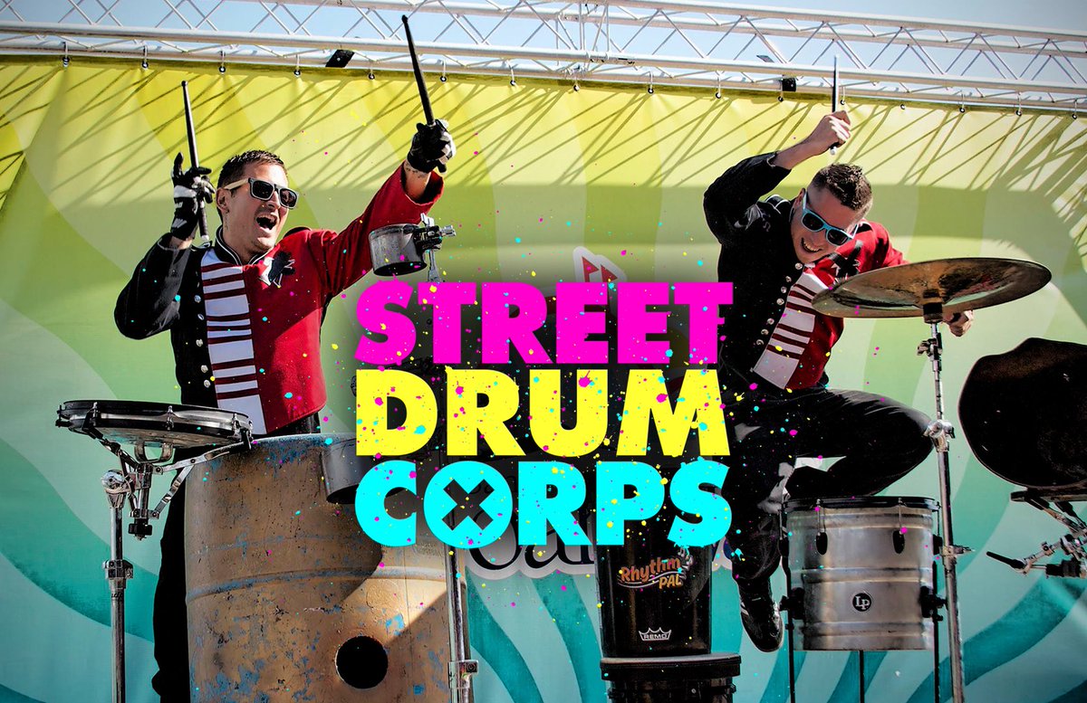StreetDrumCorps's tweet photo. Shows this weekend: @EDC_LasVegas @NCStateFair @SFGrAdventure @CAGreatAmerica https://t.co/Fo74j1MrOH