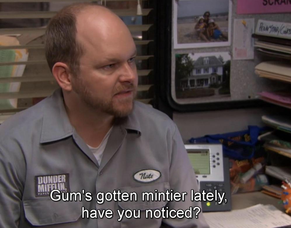 martina_asplund's tweet photo. Colin Robinson being Colin Robinson in the Office under the pseudonym Nate #TheOffice #theofficenate #ColinRobinson #WWDITS #crossovernight #WhatWeDoInTheShadows #MarkProksch #showcrossover  @iliaspatlis https://t.co/cAgQljdaPH