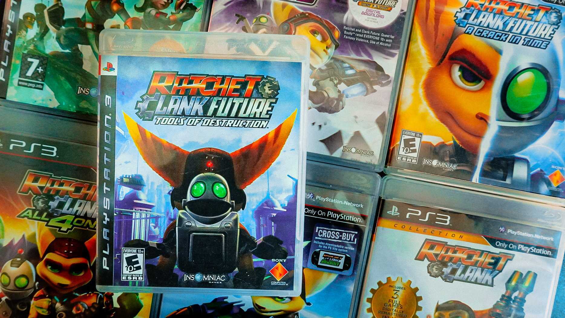 Ratchet & Clank: Tools of Destruction and Ratchet & Clank: A Crack in Time - PS3 Games