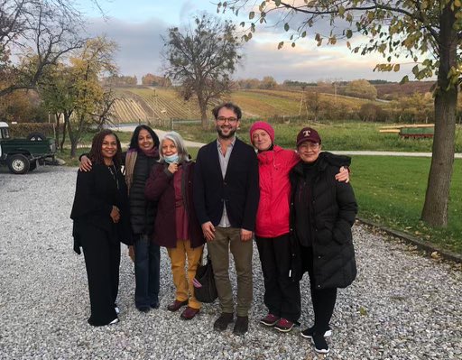 We spent the afternoon visiting #WinnicaKamilBarczentewicz. While a young vineyard, the wines are excellent and <a href="/kbarczentewicz/">Kamil Barczentewicz</a>’s plans for the future even better. Local bread and cheese and a visit to the vines…👍 🍷 🍇 <a href="/lubelskietravel/">Lubelskie Travel</a> <a href="/MPTNZ/">Mary Thurston</a> #DiplomaticAdventures #Mielzynski