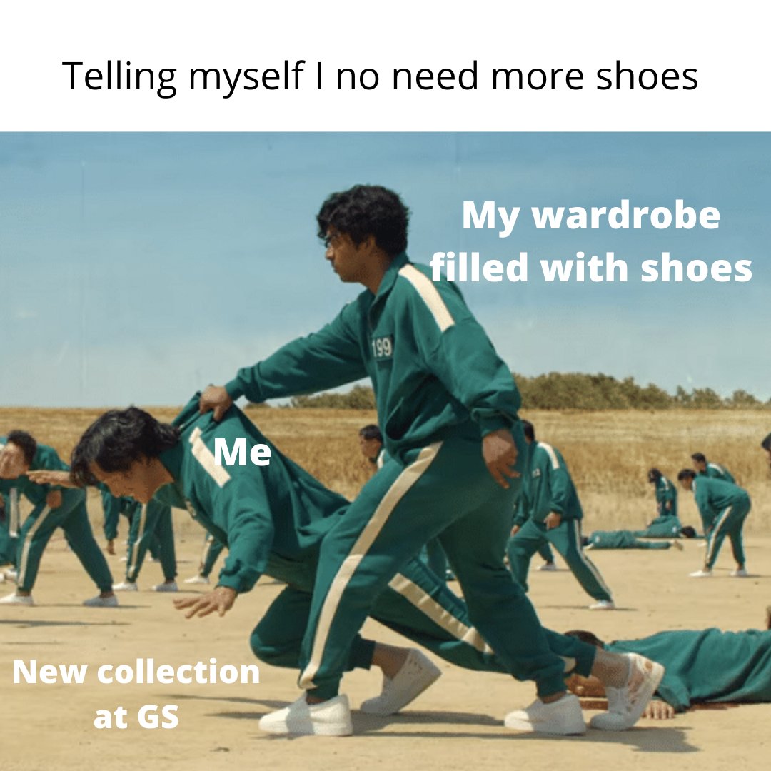 GoodwinSmithUK's tweet photo. Sorry, not sorry 💁‍♂️

You can shop our new collection on our website 
https://t.co/S2JDJXdoRn

#squidgames #squidgamesmemes #GoodwinSMithuk #GSclub #newcollectionshoes https://t.co/1SKy150xkc