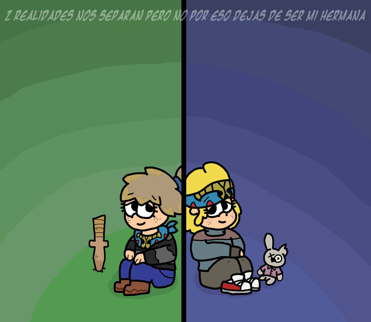CorbatasDraws's tweet photo. Literalmente 2 Realidades las Separan
#sinkids #2generation https://t.co/t0FNdCZ6m7