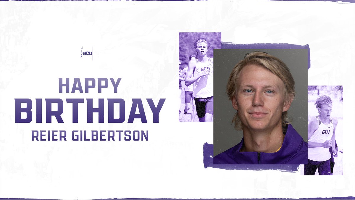 GCU_TrackXC's tweet photo. 🎁 Happy birthday Reier! 🎁

#LopesUp https://t.co/MFgDni4rVg