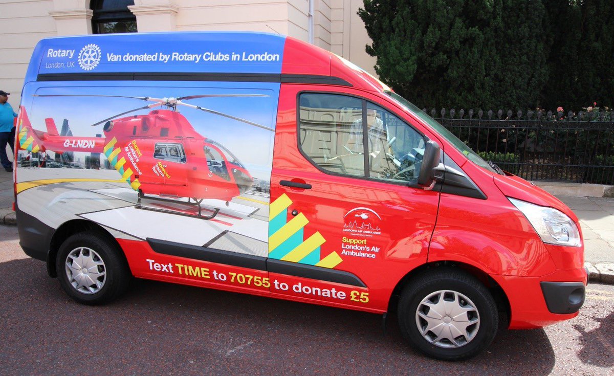 LDNairamb's tweet photo. Our helivan 👇 Did you know that the inside of our helivan hosts a replica of the interior of London's Air Ambulance helicopter? https://t.co/zASbfwnN1F