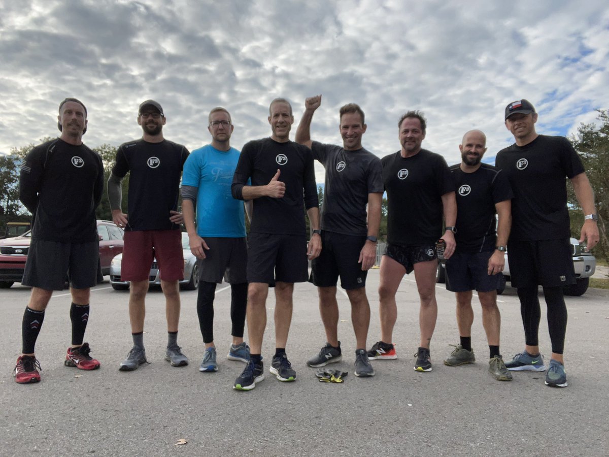F3FranklinTN's tweet photo. WARPATH 20 is in the books! Today we celebrate our man Torch who has led the way for every single WARPATH. What a HIM!

The men battled for 4.5 hours covering 15+ miles including multiple bootcamp workouts along the way. Bear crawls, a murph, burpees and trail running included. https://t.co/QodCJekkjk