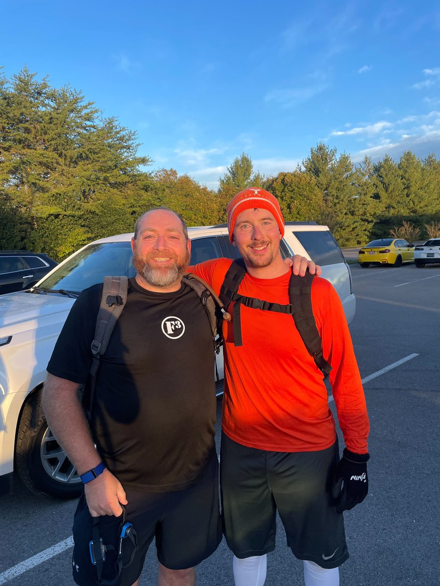 F3FranklinTN's tweet photo. WARPATH 20 is in the books! Today we celebrate our man Torch who has led the way for every single WARPATH. What a HIM!

The men battled for 4.5 hours covering 15+ miles including multiple bootcamp workouts along the way. Bear crawls, a murph, burpees and trail running included. https://t.co/QodCJekkjk