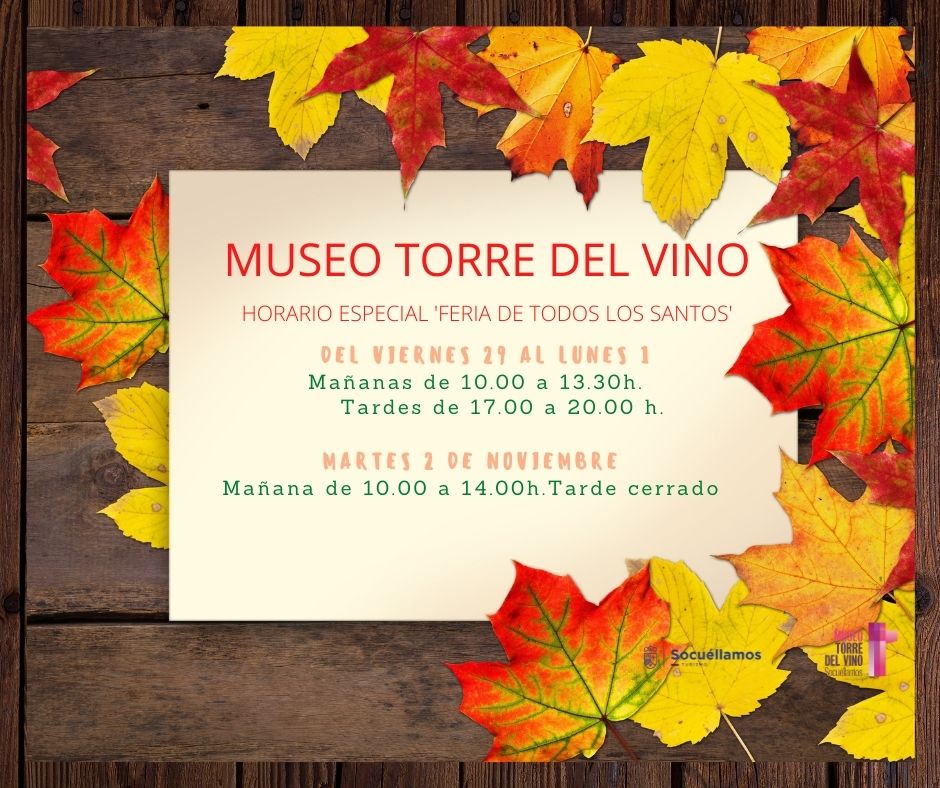 #MTDVS  #ViveSocuéllamos #RutadelVinodeLaMancha #EnoturismoRVE   #DOLaMancha #museosdelvino #Socuellamosturismo #Feriadetodoslossantos2021