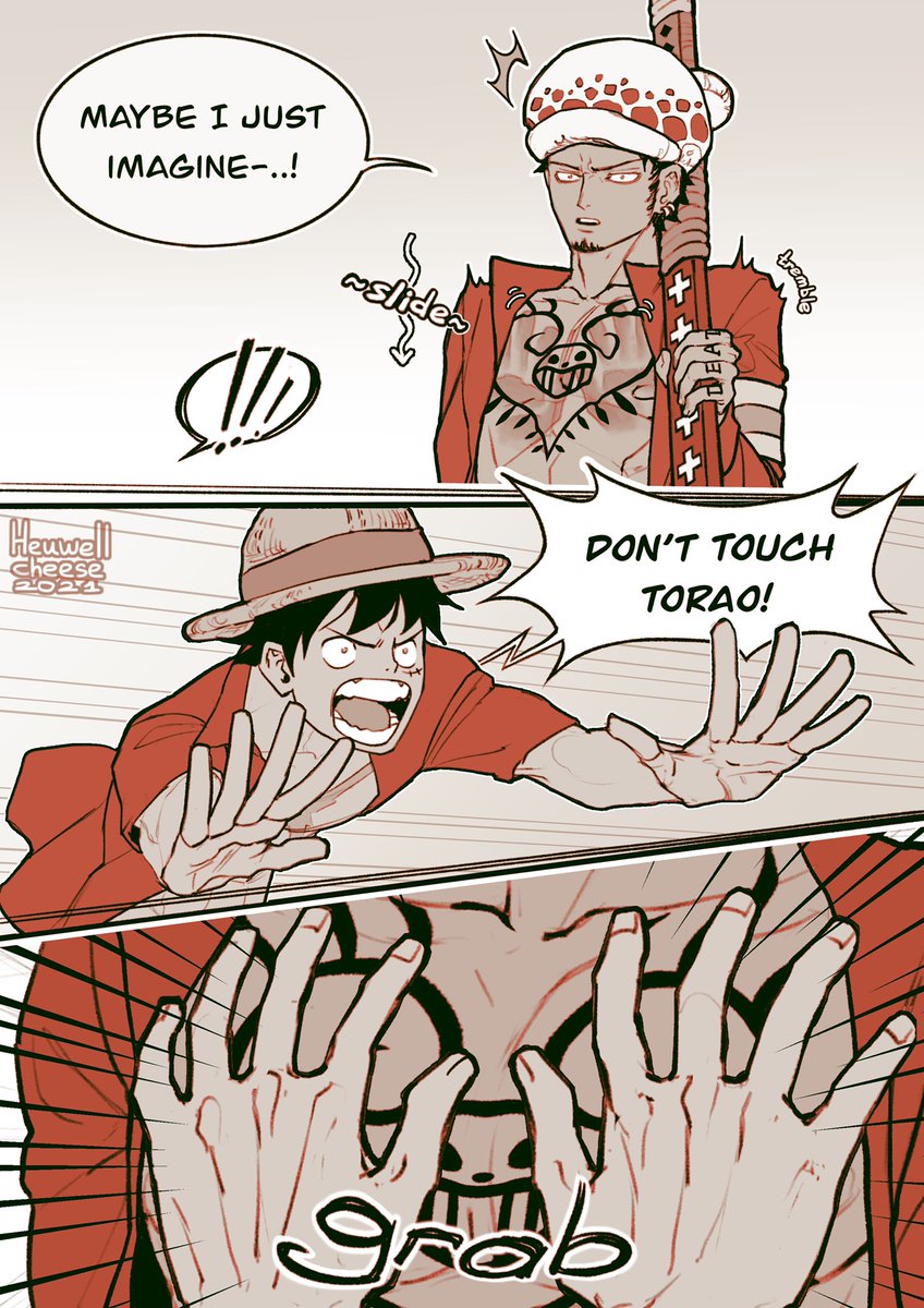 Heuwell on X: I came up with a plot for smut doujinshi and drew 2 pages  from somewhere in the middle. So far, this is the best I can do, phphphph # lulaw #