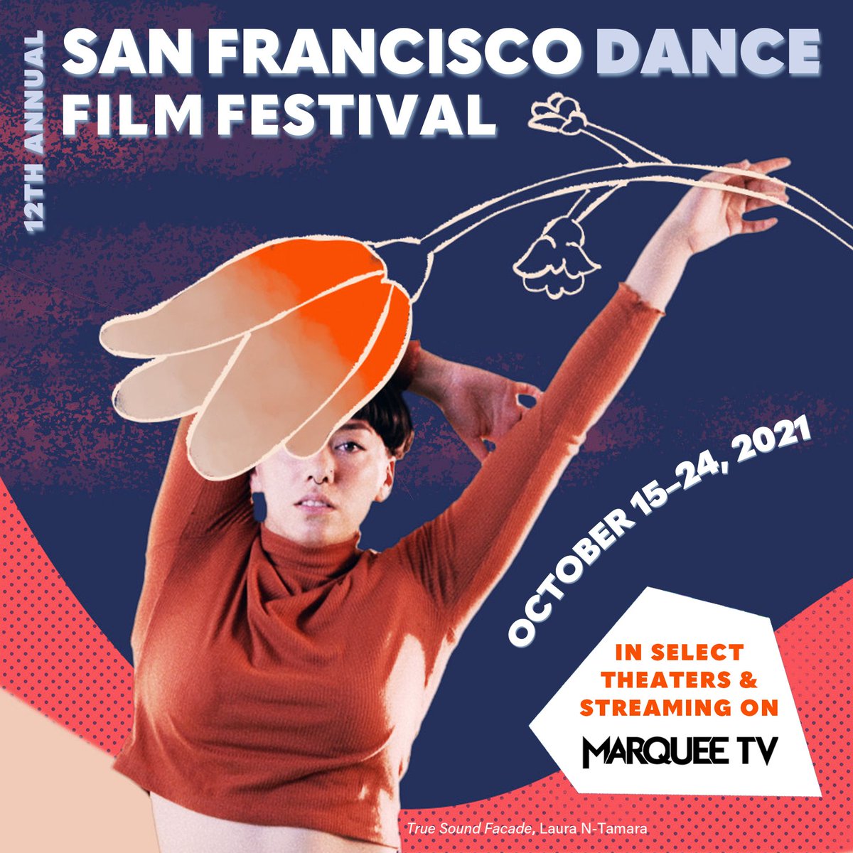 dancersgroup's tweet photo. We’re excited to co-present “Bay Area Shorts” with the San Francisco Dance Film Festival 2021! Featuring new work by established filmmakers & newcomers behind the camera for the first time. Brava Theater, Sun, Oct 24, 7pm. https://t.co/qV8zaCE9UA
#SFDFF #SFDFF2021 #DancersGroup https://t.co/9L6nKOxfiX