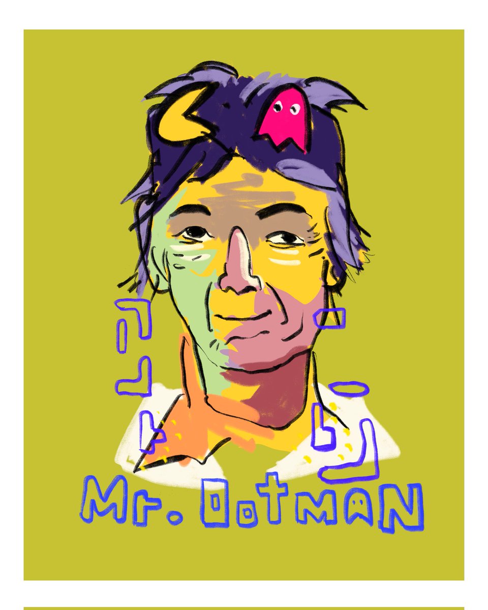 PabloUnfried's tweet photo. Hiroshi Ono. 
#pacman #mrdotman https://t.co/ZIUyjUyVlt