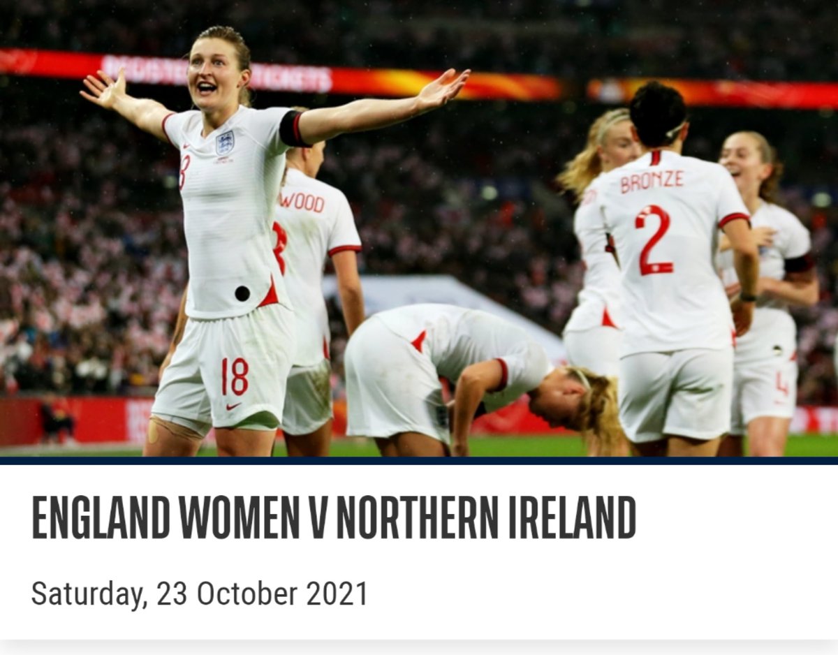Certainly going to be an amazing game. Teams are up next. Which ever team your backing enjoy the game!

#worldcupqualifier #northernireland #england #football #sports #womensfootball