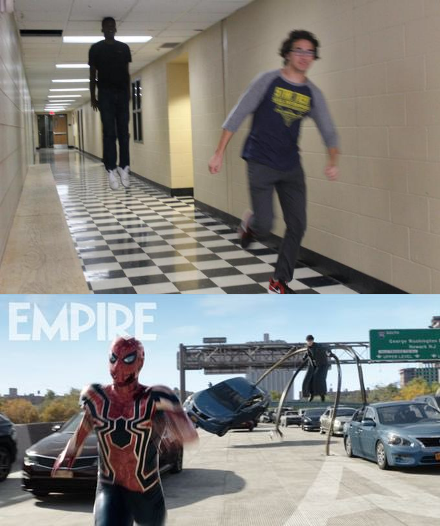 WideHoffman's tweet photo. Multiverse #SpiderManNoWayHome https://t.co/kXFYEFY5Js