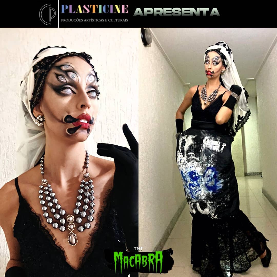 tntdrag's tweet photo. Viuvas Negras pt 1

Fashion Film do TNT MACABRA episódio #03 Casos de Macabra https://t.co/afwGW45AJh

ELENCO 😈
Milita Sattiva
Marie Flamel
Pink Kim
Tenebraria

Produção: @dragulabrasil
APOIO: Plasticine Produções | Castro Burguer | Off The Closet Lentes | GAYPS | Illuminata https://t.co/oqK19kcnAe