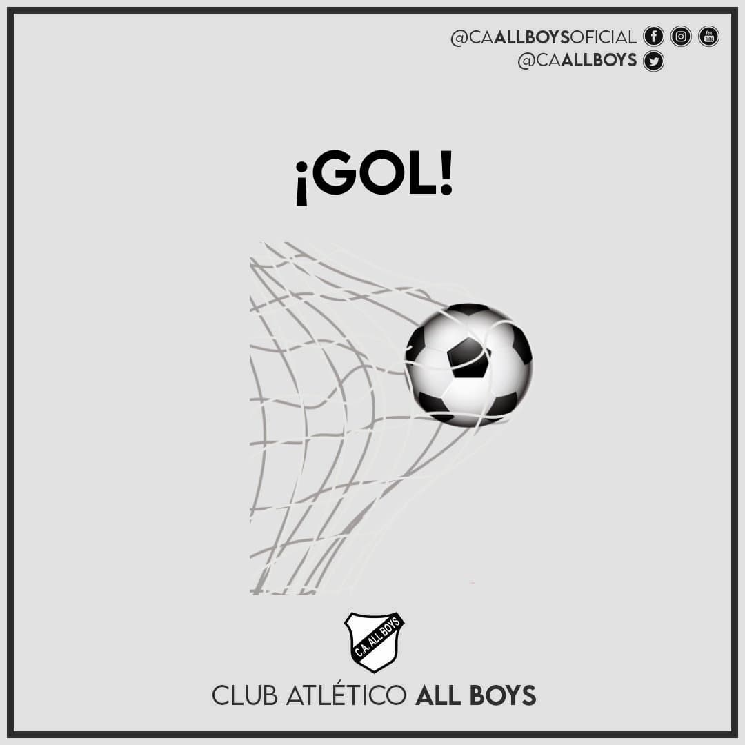 caallboys's tweet photo. [FÚTBOL MASCULINO] ⚽ 35' ¡¡GGGOOOOOOLLLL DE ALL BOYS!! Matías Persia guapeó en el área y definió fuerte. ⚽

🔶 #AllBoys 1 🆚 0 #Alamgro https://t.co/rTPG5sBmEN
