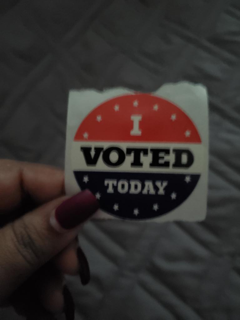 If you have early voting in your area please consider casting your ballot ahead of election day. I did. https://t.co/AaO1ZIrC4g
