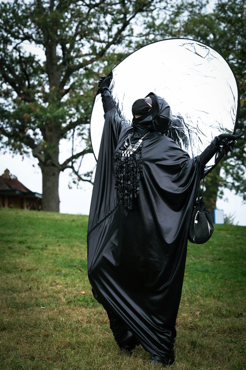 SubmersiveLLC's tweet photo. We hope you are planning to joins us ONE WEEK from today for our FREE preview of rECHOllection. 12-3pm in Druid Hill Park. These denizens of 2032 await your arrival. #rechollection #immersivetheatre #Baltimore https://t.co/7fWdZpwjlC