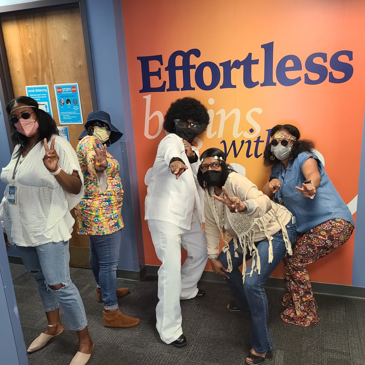 A little 70's fun! #nbcefamily #malonezone