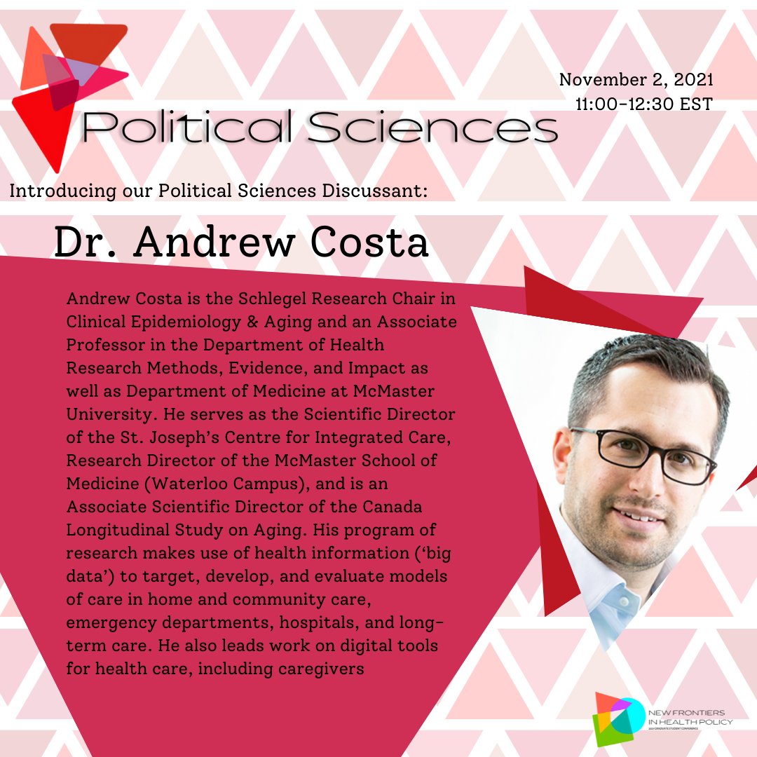 newfrontiershp's tweet photo. Meet Dr. Andrew Costa (@Andrew_P_Costa ) Who will be joining us IN ONE WEEK at our political science session! Still not too late to join the conversation on how to create a #betternormal. Register here: https://t.co/0rQPBDFej3 https://t.co/B9dMzZhfT2
