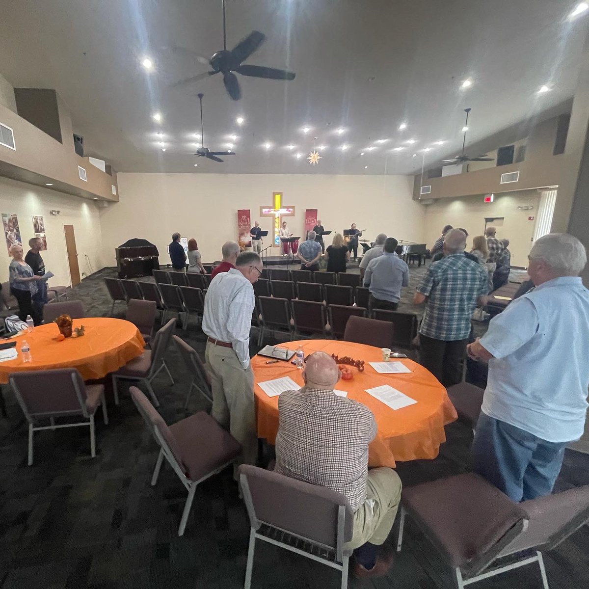 CpcGoodyear's tweet photo. Pastor Tony and Mike are at Hope Presbytery this morning. Please be in prayer for Hope Presbytery, the regional gathering of ECO churches across Arizona, as we worship and seek Gods face and direction. #cpcgoodyear #ecochurch #hopepresbytery https://t.co/DPcomp67au