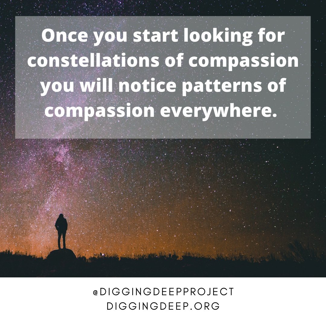 When we see individual constellations, we experience micro-moments of joy, the sense of seeing an old friend, something comforting and familiar.  Think about constellations as an opportunity for healing and compassion: diggingdeep.org/an-opportunity…