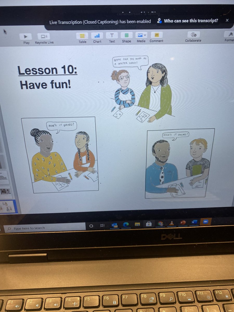 Yesss!!! It is the best part of my day! #TCRWP