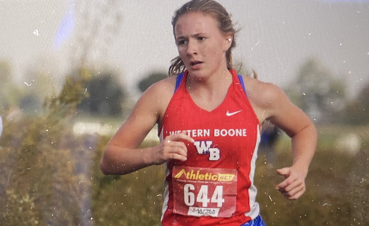 WeBoAthletics's tweet photo. Cross Country | @IHSAA1 Semi-State

Great efforts today by Katheryn Rutherford and Audrey Knoper. Thank you for how you both represent WeBo. 

Audrey Knoper finished 8th and is first female runner in school history to advance to State. Best Semi-State finish in school history! https://t.co/3VcyVnjTz4