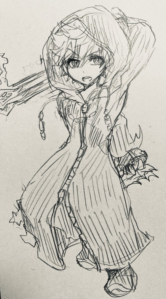 本日の落書き(お題ありがとうございました) 