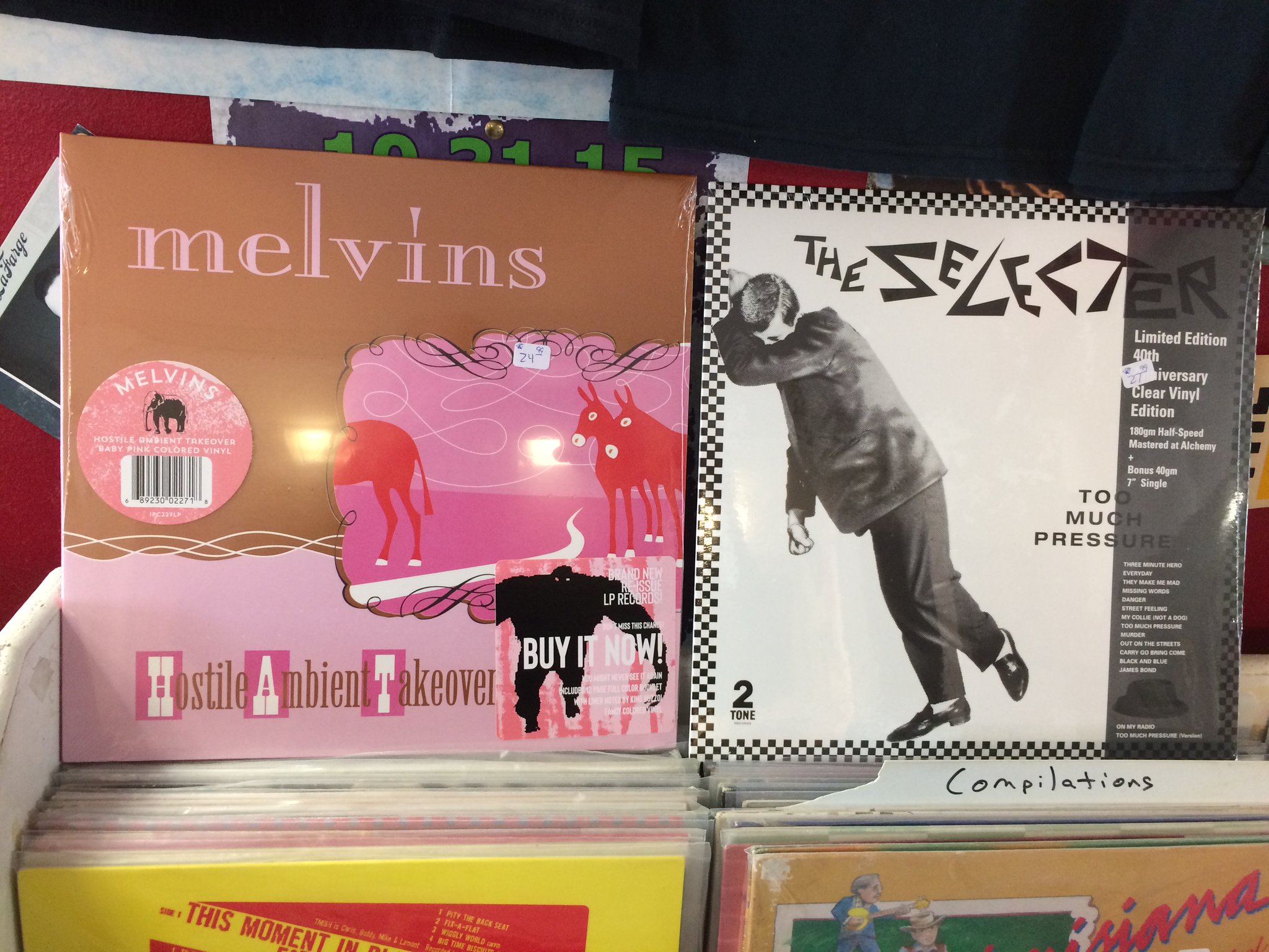 Happy Birthday to Dale Crover of the Melvins & Pauline Black of Selecter 