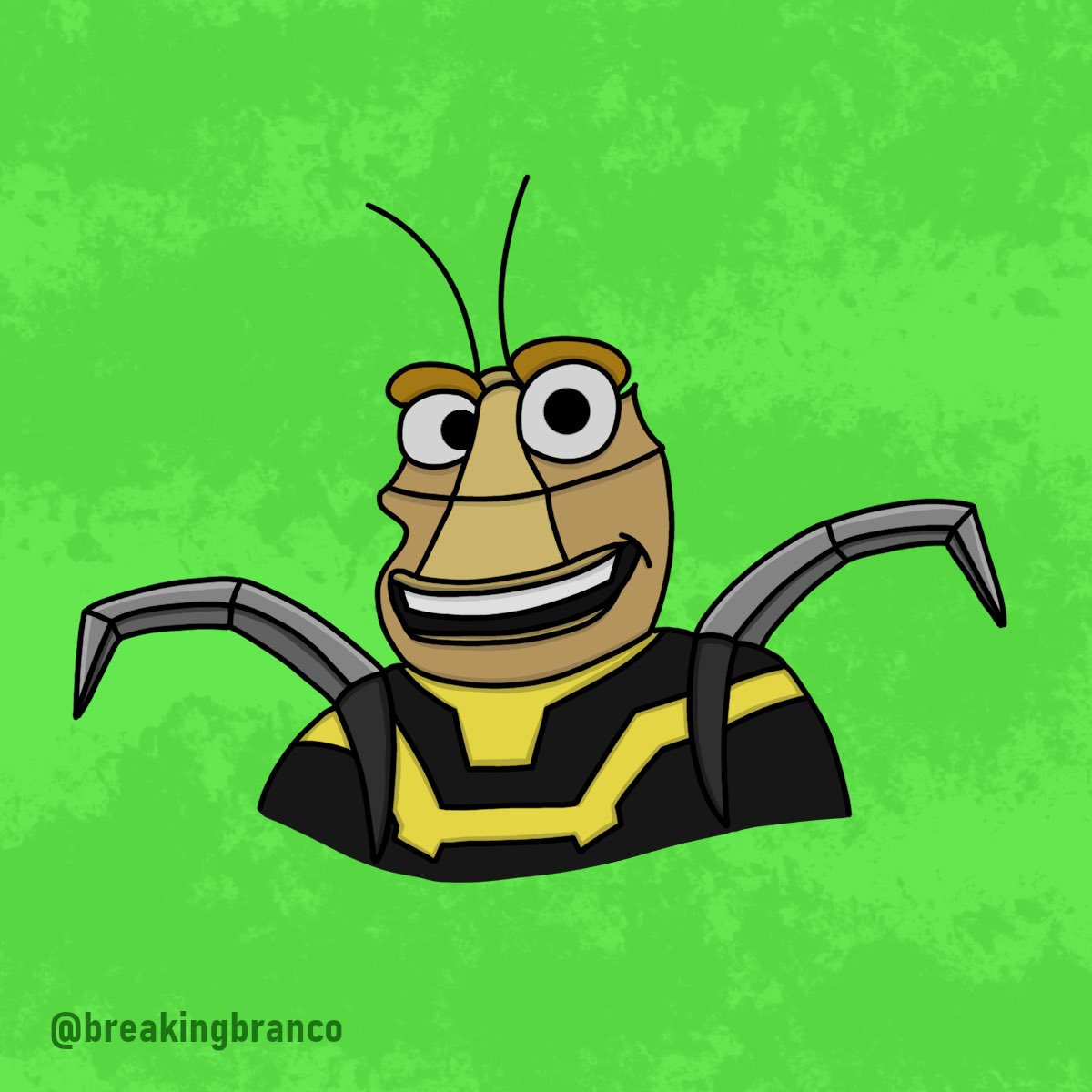 breakingbranco's tweet photo. Day 23!

Yellowjacket x Molt

Breakdowns had: 1

Objects thrown: 3

#disneydrawtober #marvel #abugslife https://t.co/XJVjV6Vtcz