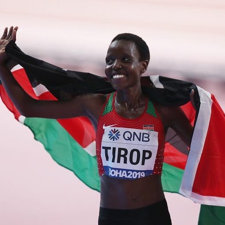 Our heartfelt commiserations to the dear family and close friends of #AgnesTirop . May the tracks never forget your greatness. RIP Tirop.
#EndSgbv