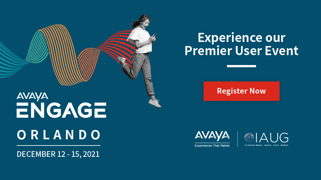 What is #AvayaENGAGE?
 
It's only the greatest event for the future of communications experience &amp; its impact on #digitaltransformation ever produced! You need to be there. So if I were you, I'd register now, so you don't miss out. tinyurl.com/63wuzsfs #ExperiencesThatMatter